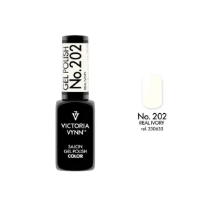 Lakier hybrydowy Vynn Gel Polish Color 202 Real Ivory – 8 ml