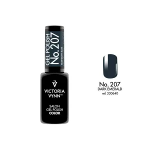 Lakier hybrydowy Vynn Gel Polish Color 207 Dark Emerald – 8 ml
