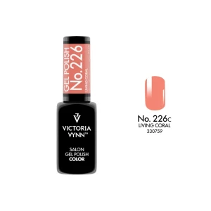 Lakier hybrydowy Vynn Gel Polish Color 226 Living Coral – 8 ml