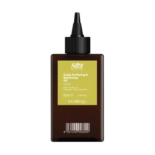 Shot-Scalp-Purifying-and-Balancing-Oil-Tricoilogy-olejek-do-skory-glowy-100ml.-Profesjonalny-trychologiczny-leczniczy-olejek-do-skory-glowy--bez-SLS-w-hurtowni-Klara-Beauty.-Produkt-w-brazowej-butelce-i-jasno.webp