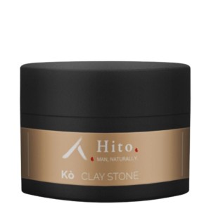 Hito Kō Clay Stone 75 ml – matowa glinka do włosów o mocnym utrwaleniu